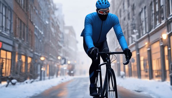 Protégez-vous du froid avec une cagoule vélo hiver efficace